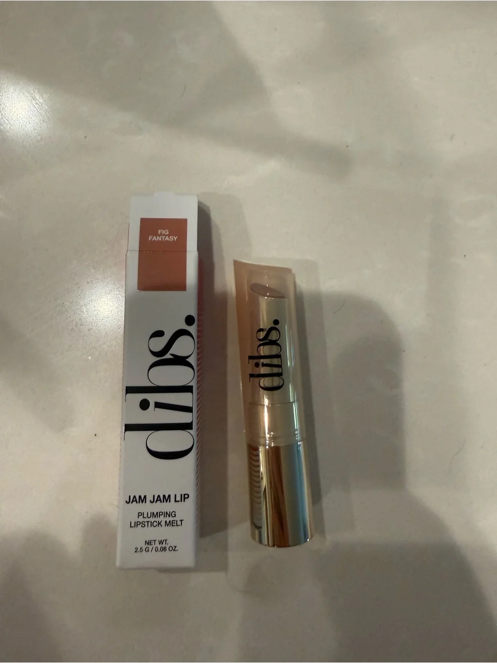 Jam Jam Lip Plumping Lipstick Melt — Fig Fantasy Nude Pink